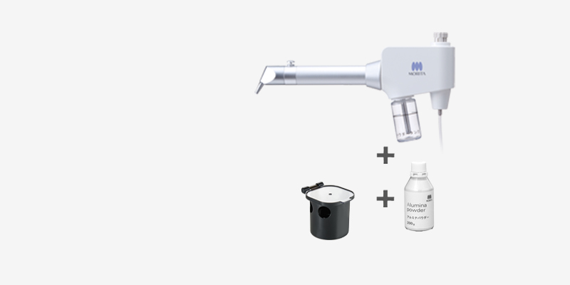 Adprep - Mobiles Pulverstrahlgerät Set