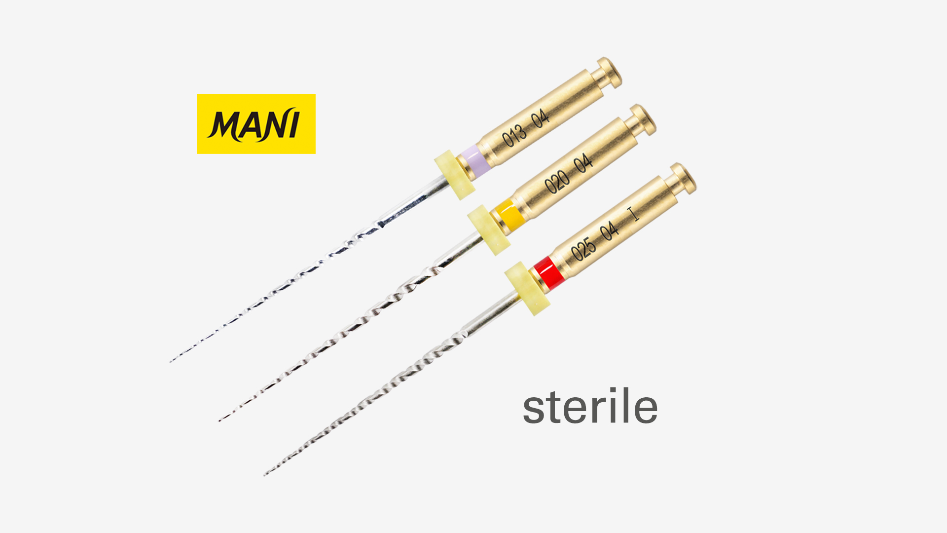 JIZAI Orifice und Gleitpfad KIT sterile NiTi-Feilen (3 Feilen / Pck) – Endodontie